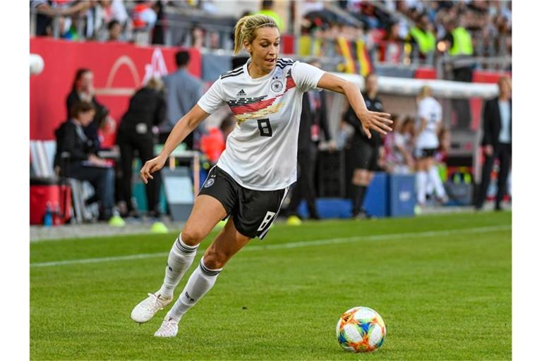 Spielt nicht mehr für Deutschland: Lena Goeßling. Foto: Armin Weigel