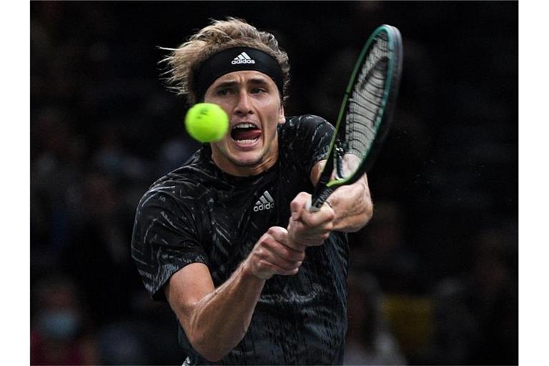 Spielt weiter erfolgreich Tennis: Olympiasieger Alexander Zverev. Foto: Anne-Christine Poujoulat/AFP/dpa