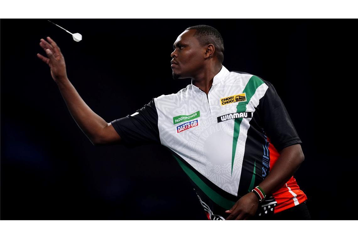 Spielte erstmals bei der WM: David Munyua.