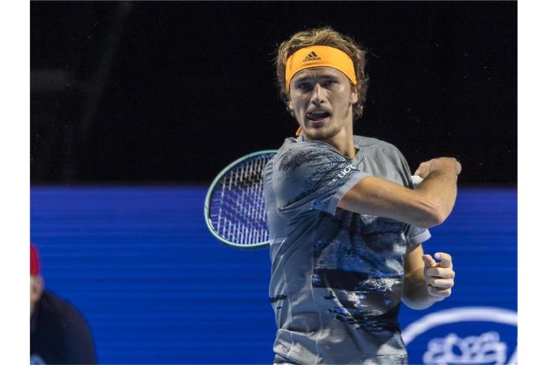 Spielte sich in Paris ins Achtelfinale: Alexander Zverev. Foto: Georgios Kefalas/KEYSTONE/dpa