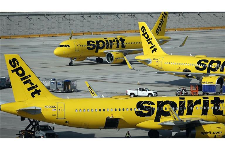 Spirit Airlines steckte schon seit vergangenem August in einem Insolvenzverfahren. (Archivbild)