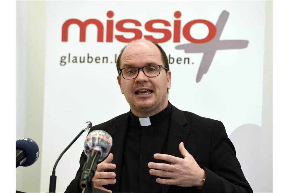 „Sprachlos ob des Ausmaßes dieses Verbrechens“: Missio-hef, Pfarrer Dirk Bingener. Foto: Roberto Pfeil/dpa