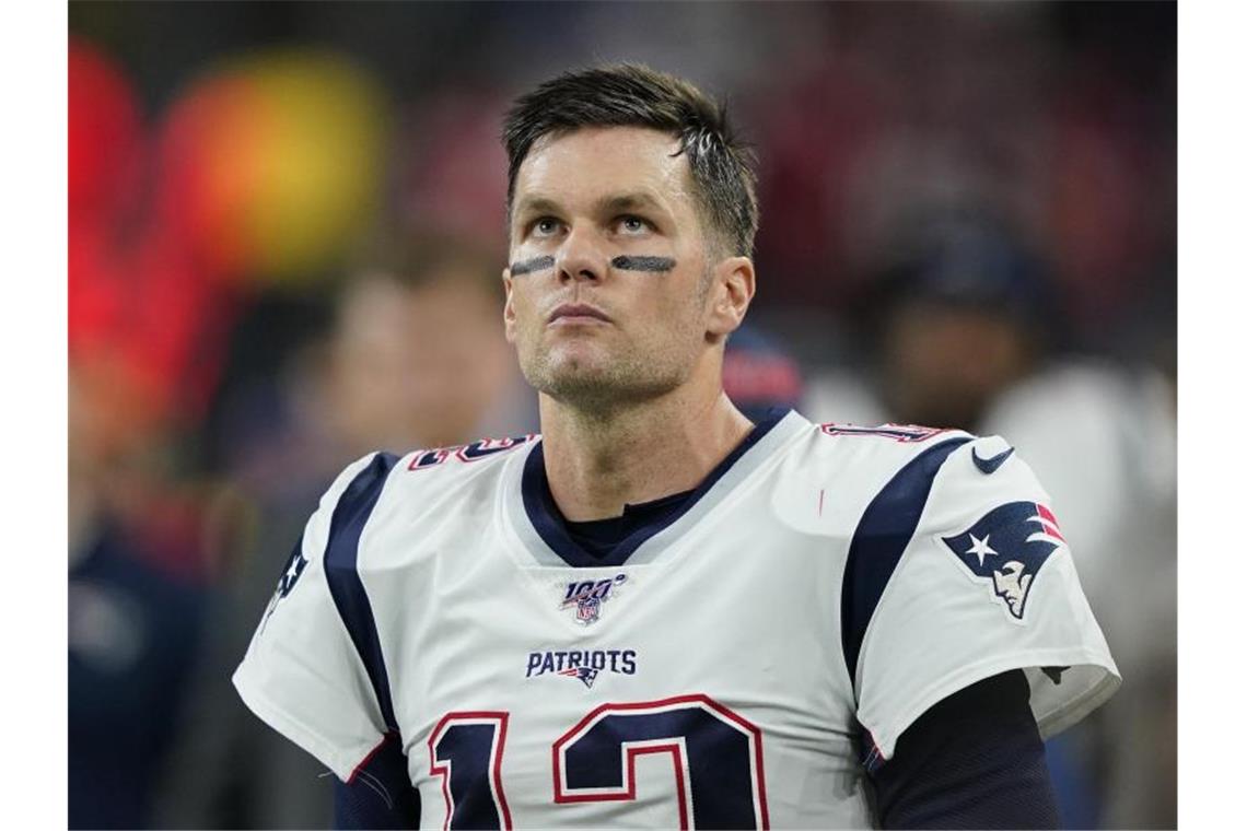 Spricht nicht über die Gründe seines Abschieds von den New England Patriots: Quarterback Tom Brady. Foto: David J. Phillip/AP/dpa