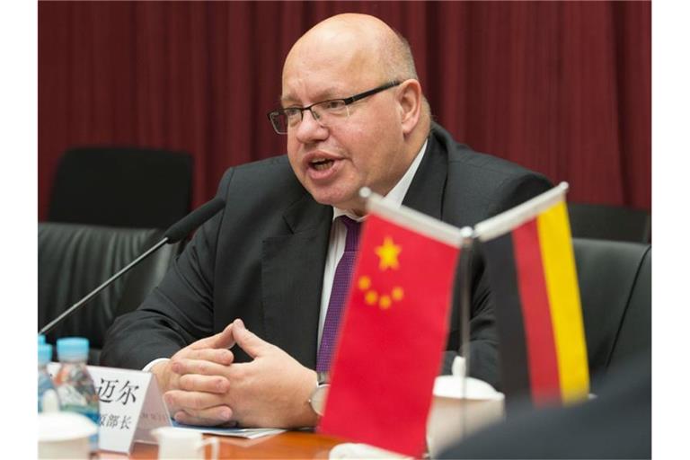 Spricht über die Zusammenkunft mit Ren Zhengfei von einem „ganz normalen Treffen“: Peter Altmaier. Foto: Olli Geibel