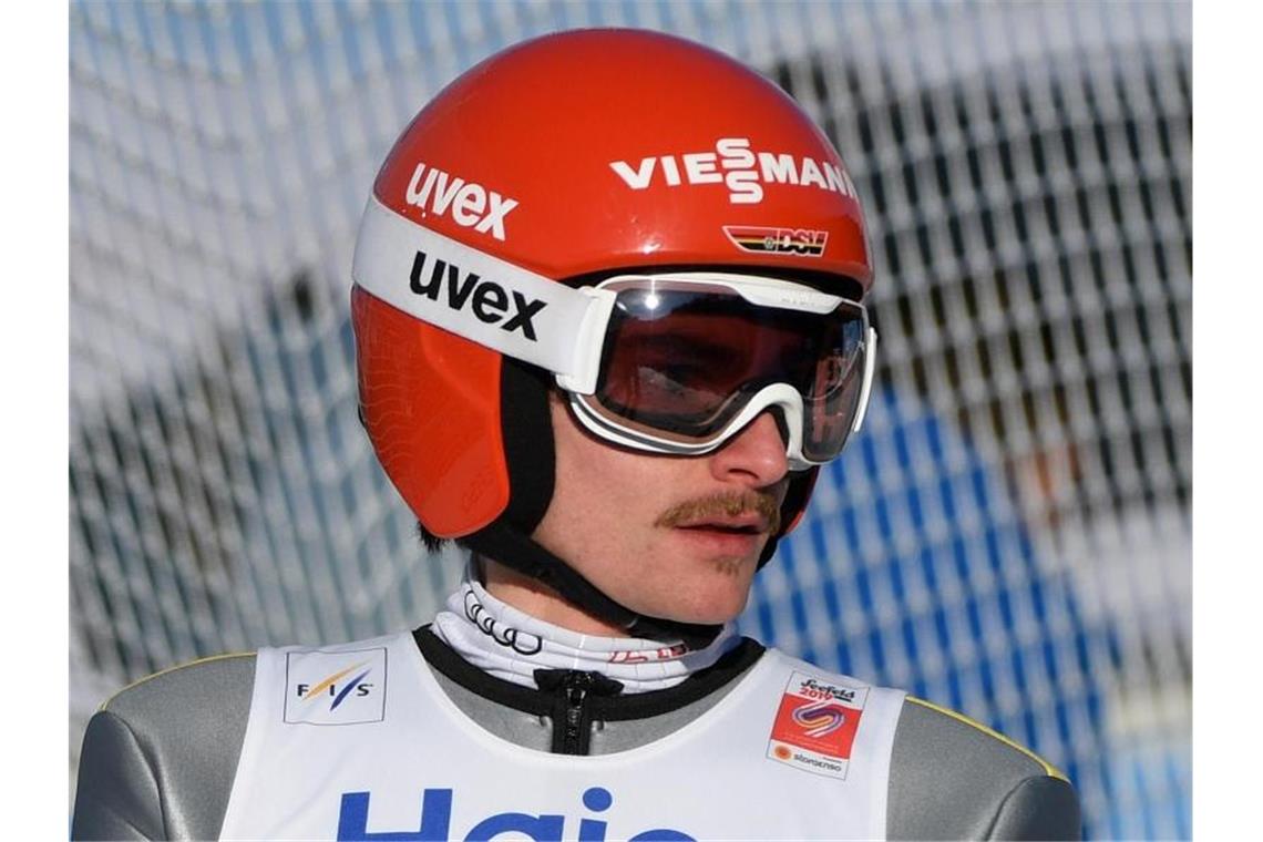 Wo ist eigentlich Skispringer Richard Freitag? Springt derzeit im drittklassigen Fis-Cup: Richard Freitag. Foto: Hendrik Schmidt/dpa-Zentralbild/dpa