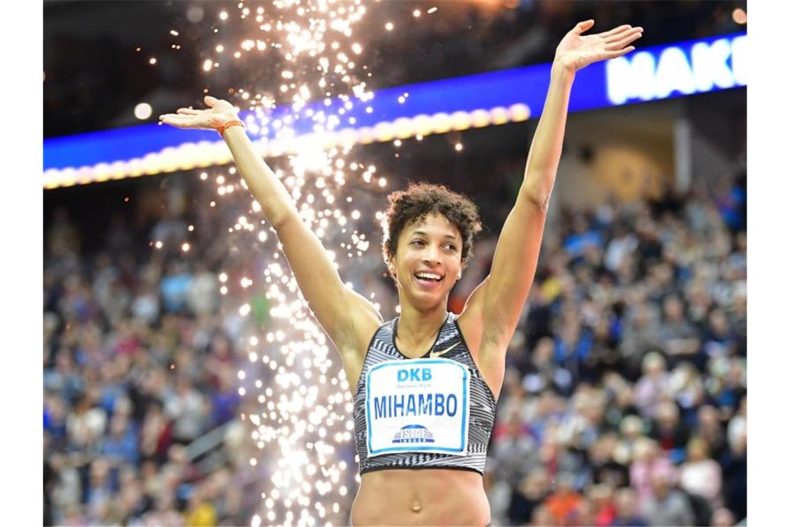 Leichtathletik-EM: Kilometer schrubben im Auto Springt in Torun um eine EM-Medaille: Malaika Mihambo. Foto: Soeren Stache/dpa-Zentralbild/dpa