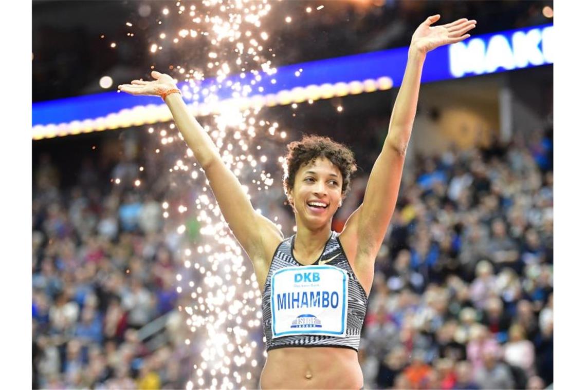 Springt in Torun um eine EM-Medaille: Malaika Mihambo. Foto: Soeren Stache/dpa-Zentralbild/dpa