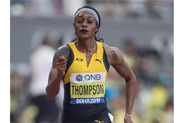 Sprinterin Elaine Thompson gilt als eine der Favoritinnen im 100-Meter-Finale. Foto: Oliver Weiken