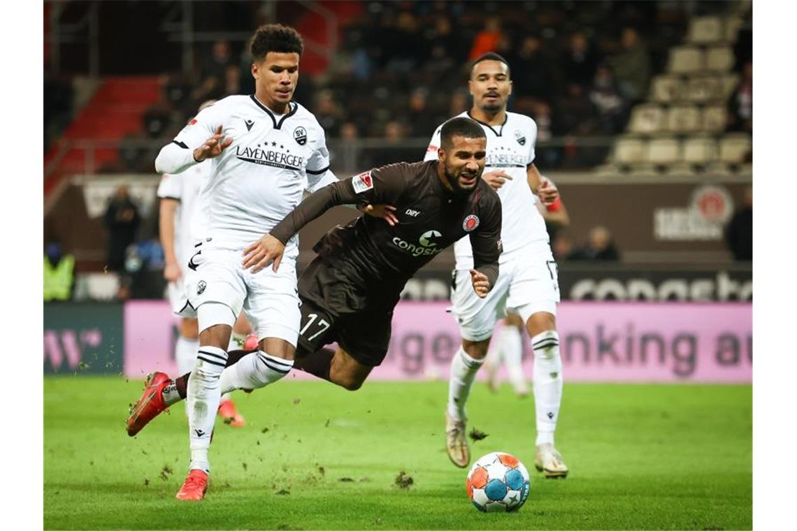Sieg über Sandhausen: FC St. Pauli zurück an Tabellenspitze