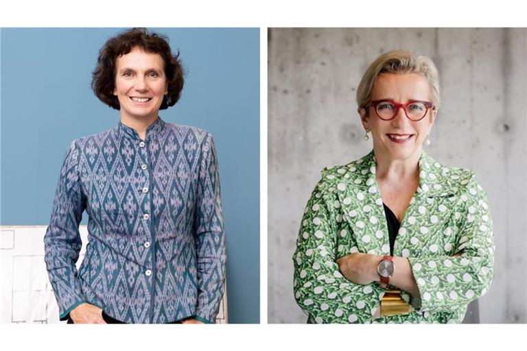 Staatsgaleriedirektorin Christiane Lange (links) und Stuttgarts Kunstakademierektorin Eva-Maria Seng sind am 14. September Gäste in der Dialogreihe „Über Kunst“ unserer Zeitung in der Staatsgalerie Stuttgart.