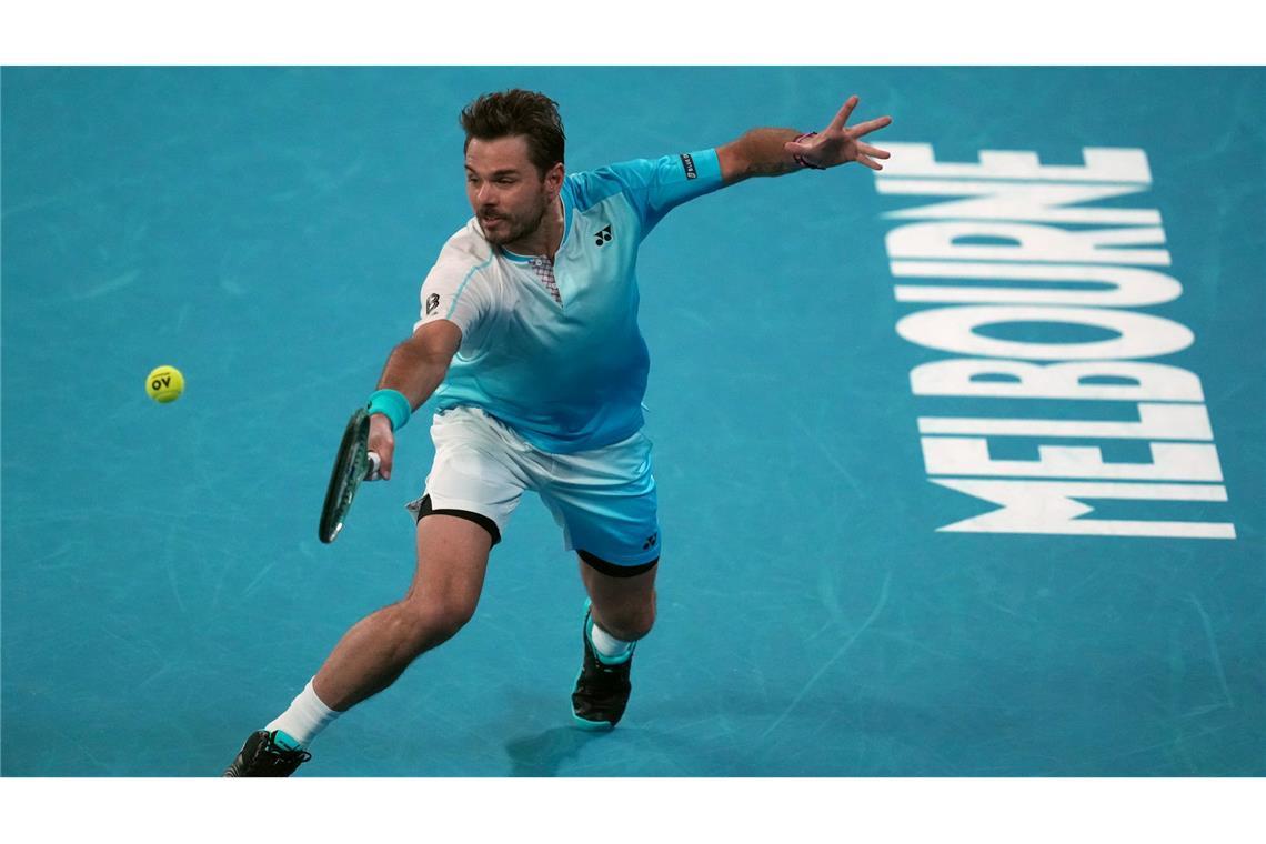 Stan Wawrinka hat sein letztes Spiel bei den Australian Open bestritten.