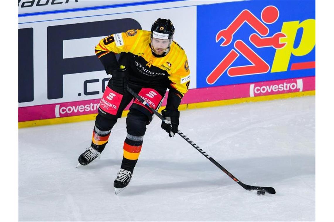 DEB-Team gegen Außenseiter Großbritannien in der Pflicht Star des DEB-Teams bei der WM in der Slowakei: Leon Draisaitl. Foto: Uwe Anspach
