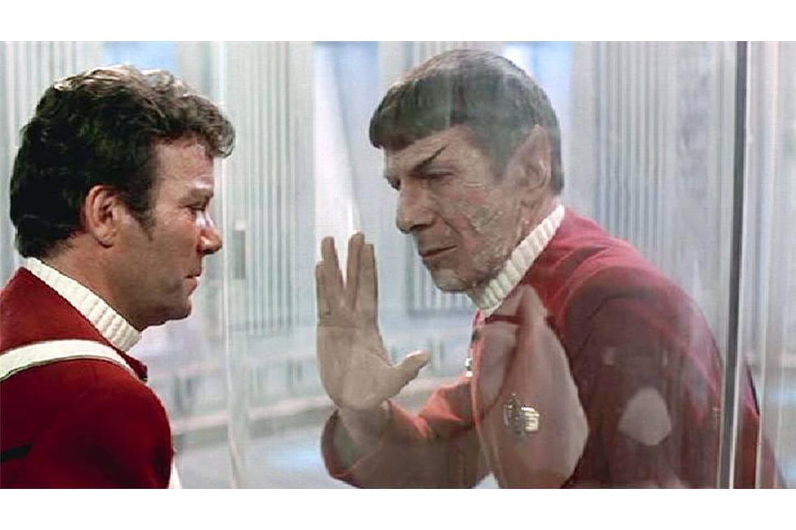„Star Trek II: The Wrath of Khan“: „Weil das Wohl von Einem genauso schwer wiegt, wie das Wohl von Vielen“.