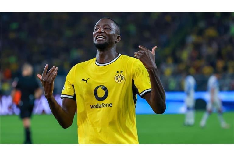 Stark in Form: Ex-VfB-Profi Serhou Guirassy hat für den BVB in dieser Saison bereits vier Pflichtspiel-Tore in fünf Einsätzen erzielt.