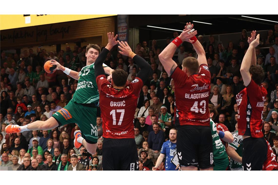 Starker Auftritt: Oskar Sunnefeldt warf acht Tore für Frisch Auf.