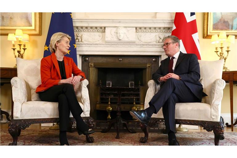 Starmer will von der Leyen erneut in London empfangen. (Archivbild)