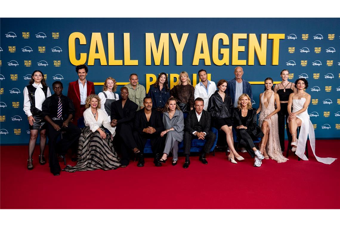 Starpower auf dem roten Teppich: Zur Premiere der Serie "Call My Agent Berlin" kam der Cast in die Hauptstadt (Archivbild).