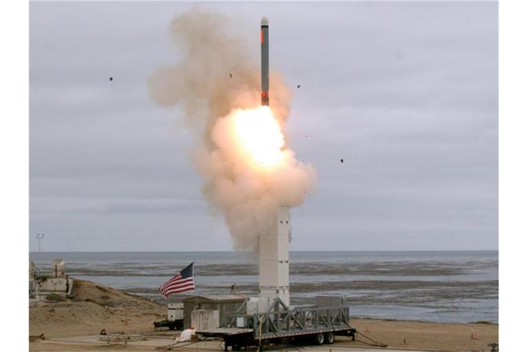 Start des Marschflugkörpers auf der Insel San Nicolas in Kalifornien. Foto: Scott Howe/DoD via dvids