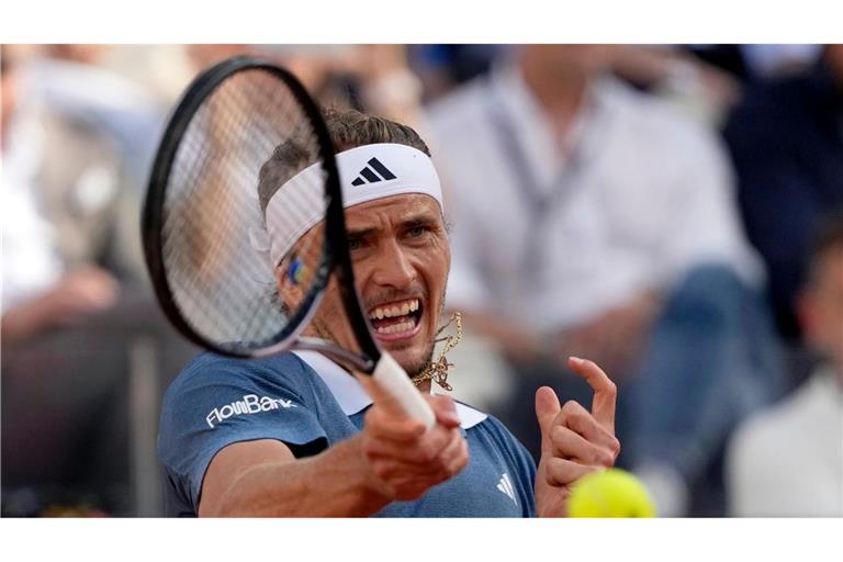 Startet als ein Titelfavorit bei den French Open: Alexander Zverev.