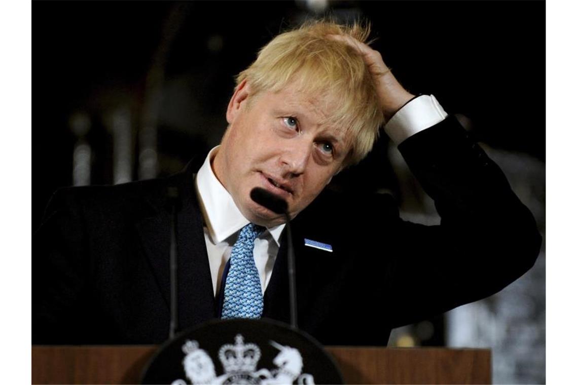 Startet eine diplomatische Offensive: Großbritanniens Premierminister Boris Johnson. Foto: Rui Vieira/PA Wire