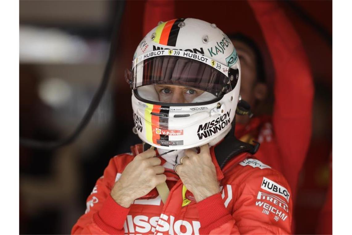 Startet in Austin von Platz zwei: Ferrari-Pilot Sebastian Vettel. Foto: Darron Cummings/AP/dpa