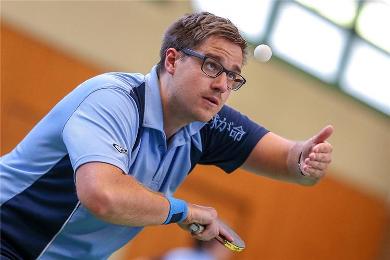 Startet mit Murrhardt in die Rückrunde: Dominik Wörner.Foto: A. Becher