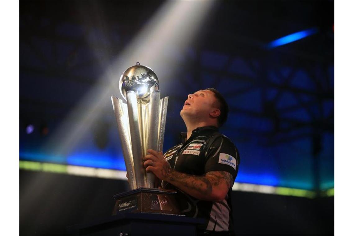 Startete als Darts-Weltmeister ins Jahr 2021: Gerwyn Price. Foto: Adam Davy/PA Wire/dpa