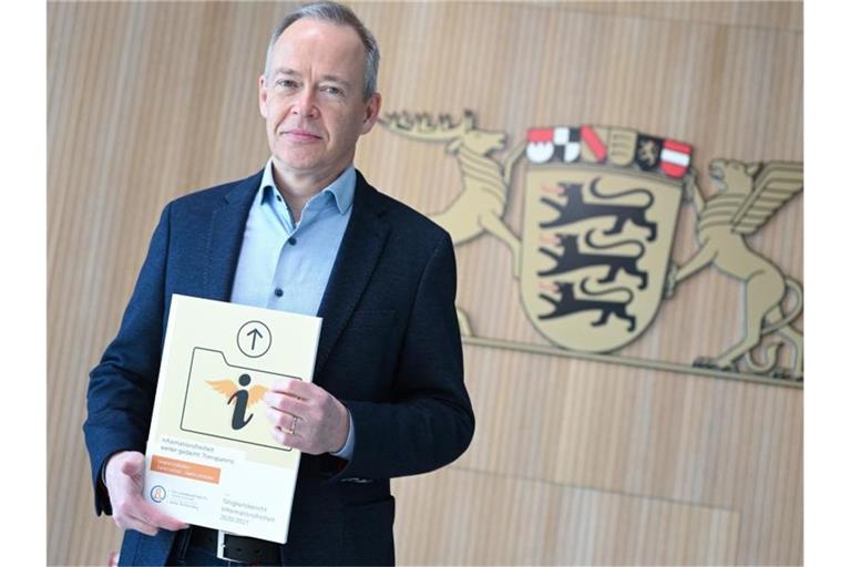 Stefan Brink, Baden-Württembergs oberster Datenschützer. Foto: Bernd Weißbrod/dpa