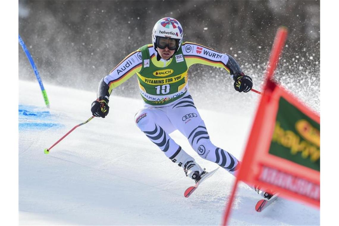 Skirennfahrer Luitz in Kranjska Gora in den Top Ten