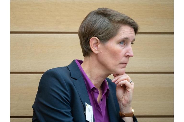 Stefanie Hinz, Landespolizeipräsidentin von Baden-Württemberg. Foto: Sebastian Gollnow/dpa/Archivbild