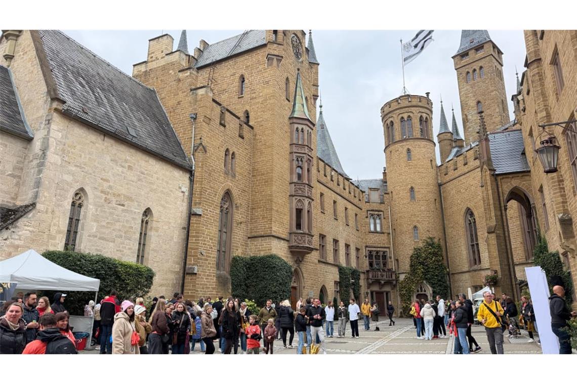 Stefano Zarrella hat sich am Sonntag auf den Weg von der Burg Hohenzollern bis nach Rom gemacht.