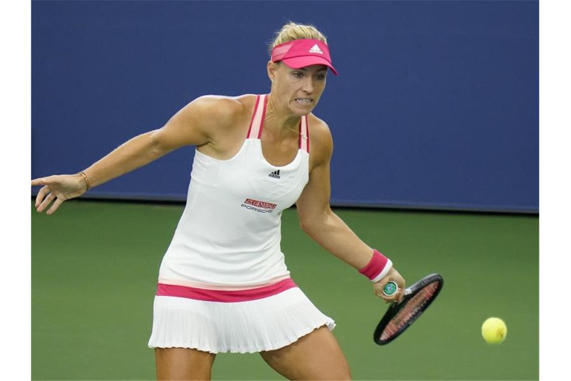 Steht bei den US Open in der dritten Runde: Angelique Kerber. Foto: Seth Wenig/AP/dpa