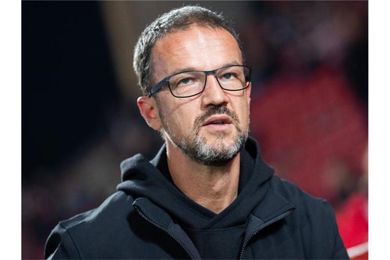 Steht bei Eintracht Frankfurt kurz vor dem Absprung: Sportvorstand Fredi Bobic. Foto: Tom Weller/dpa