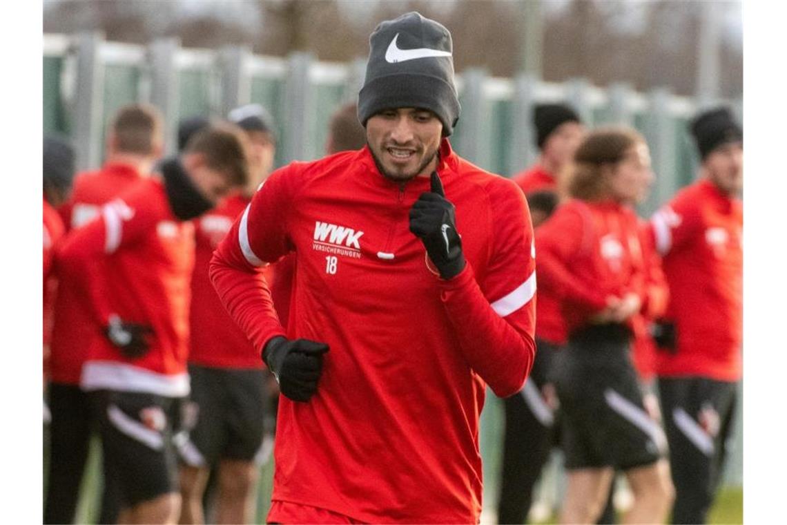 Fußball-Bundesliga: Sechs Spiele, sechs Köpfe Steht beim FC Augsburg im Fokus: Rekordtransfer Ricardo Pepi. Foto: Stefan Puchner/dpa