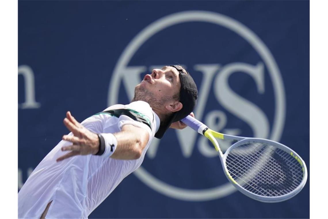 Steht beim Turnier von Cincinnati nach New York verlegten Turnier im Achtelfinale: Jan-Lennard Struff. Foto: Frank Franklin Ii/AP/dpa