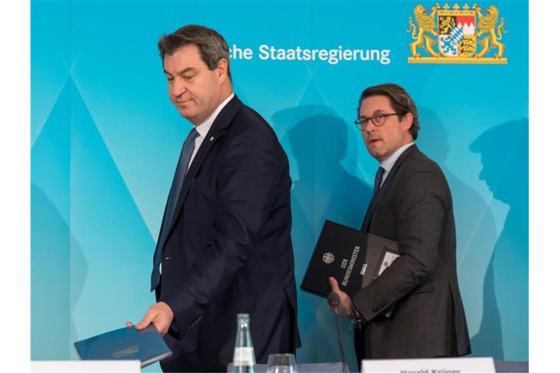Söder ist offen für Austausch der CSU-Bundesminister