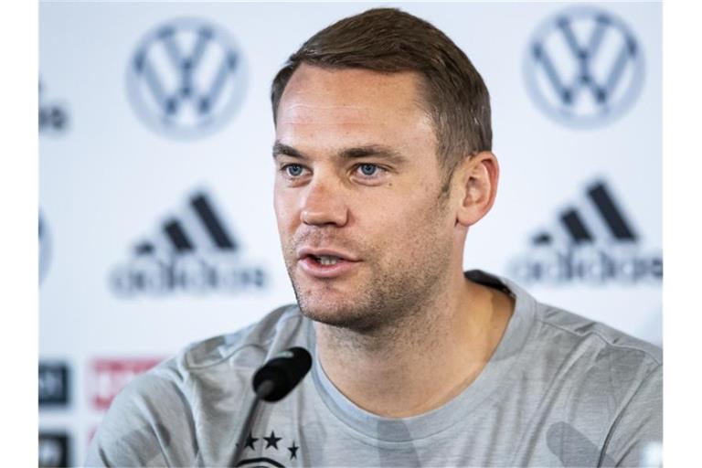 Steht gegen Armenien wieder im DFB-Tor: Manuel Neuer. Foto: Tom Weller/dpa