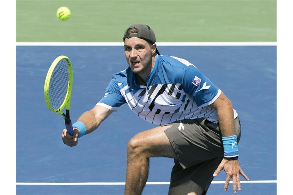 Steht in Cincinnati im Achtelfinale: Jan-Lennard Struff. Foto: Graham Hughes/The Canadian Press/AP