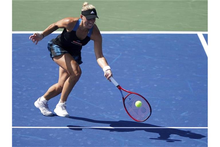 Steht in Cincinnati im Halbfinale: Angelique Kerber. Foto: Kareem Elgazzar/The Cincinnati Enquirer/AP/dpa