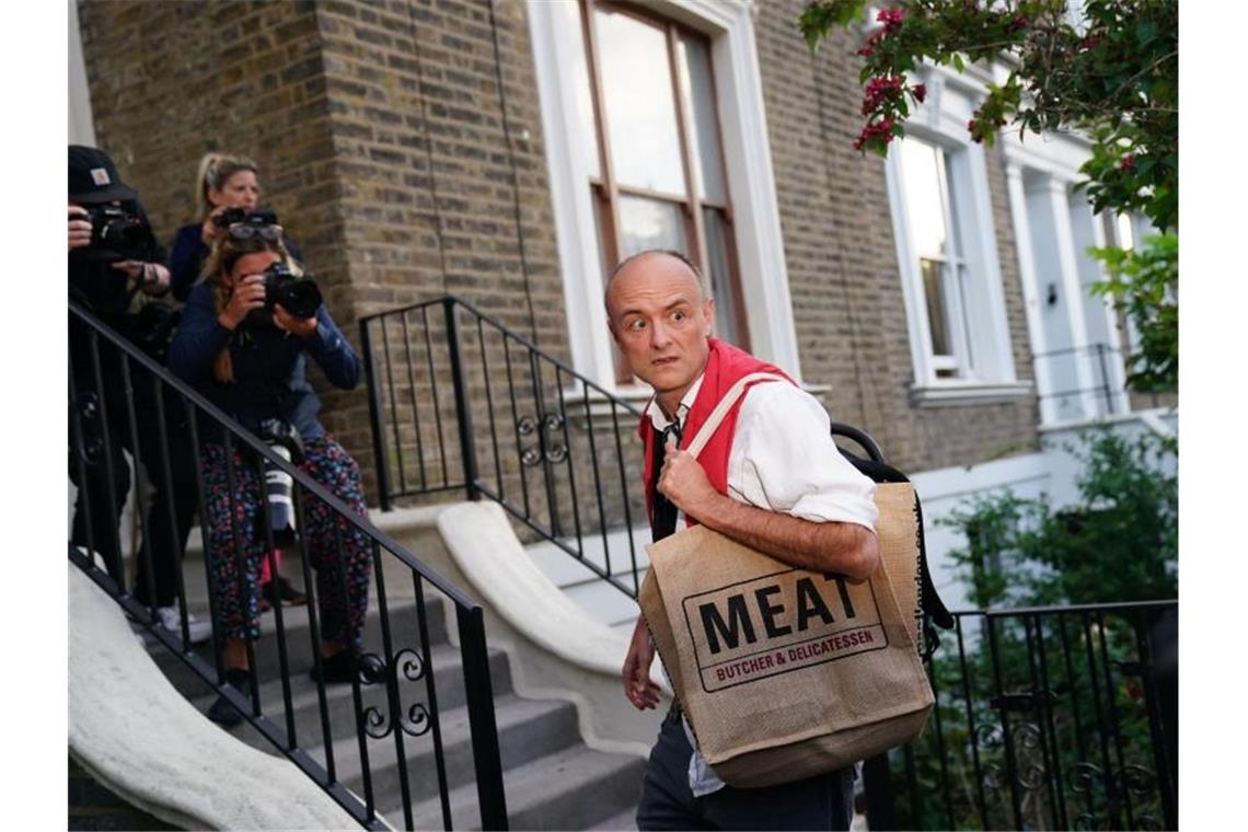 Steht in Großbritannien heftig in der Kritik: Dominic Cummings. Foto: Aaron Chown/PA Wire/dpa