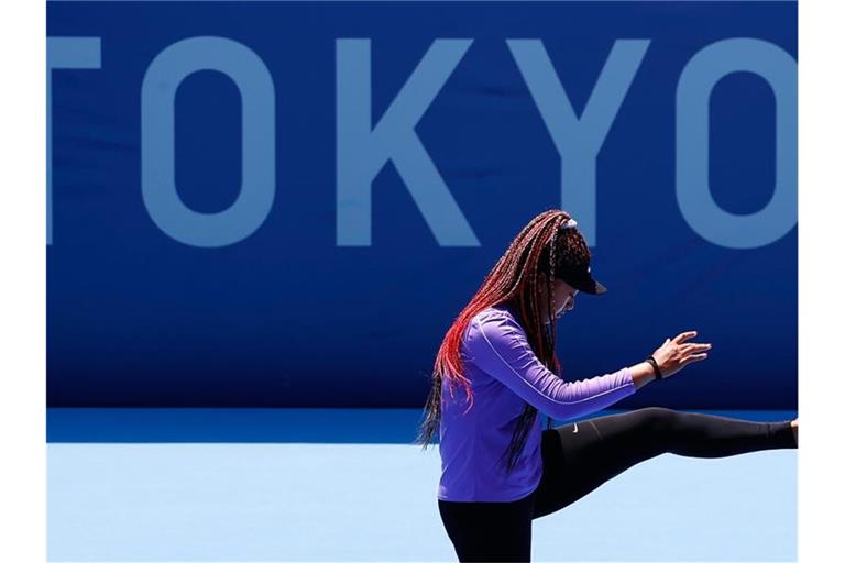 Steht in Tokio besonders im Fokus: Tennis-Star Naomi Osaka. Foto: Wang Lili/XinHua/dpa
