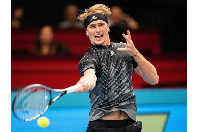 Steht in Wien im Viertelfinale: Alexander Zverev. Foto: Georg Hochmuth/APA/dpa