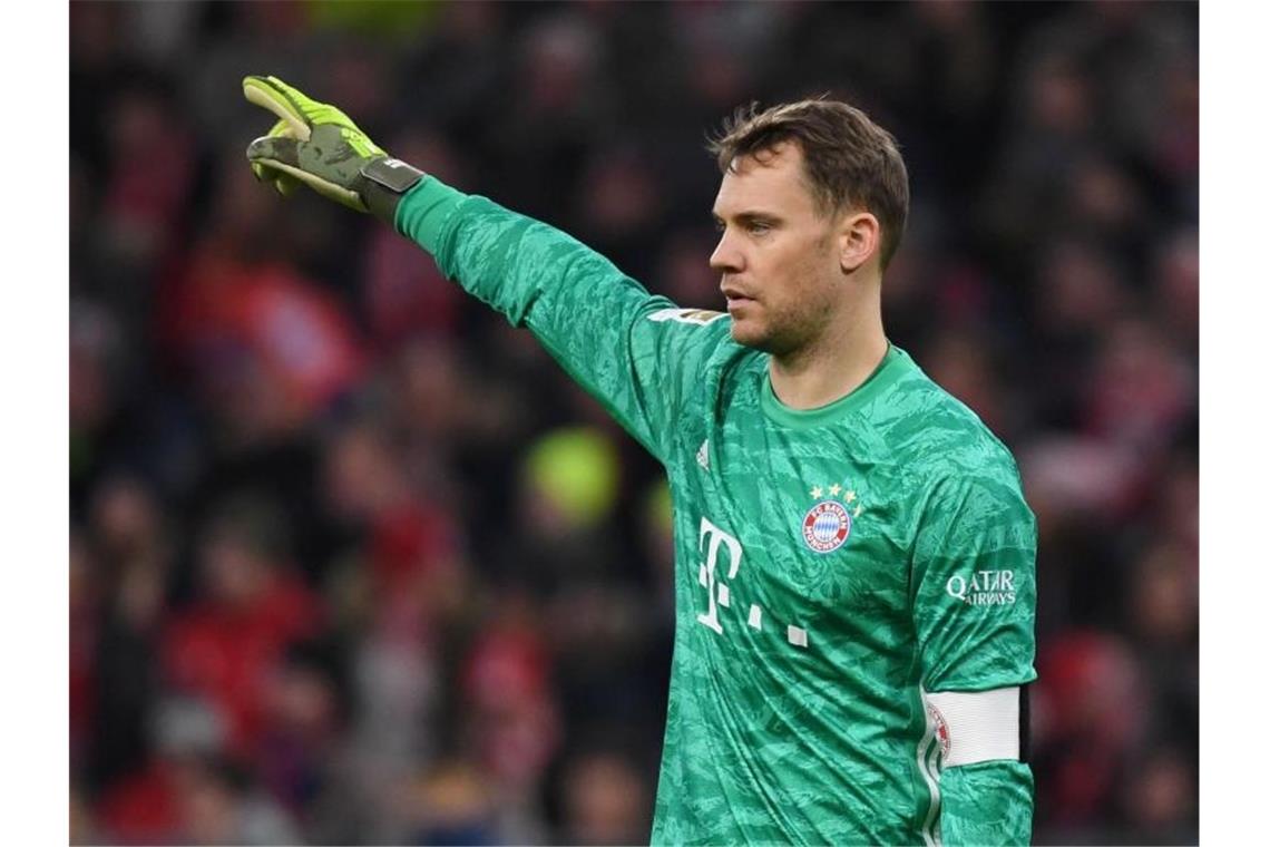 Steht trotz einer Trainingspause in der Startelf: Bayern-Torwart Manuel Neuer. Foto: Sven Hoppe/dpa