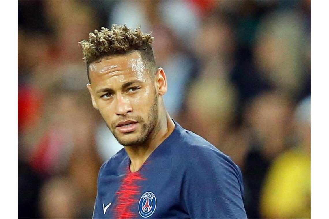 Steht vor der Rückkehr zum FC Barcelona: PSG-Star Neymar. Foto: Michel Euler/AP