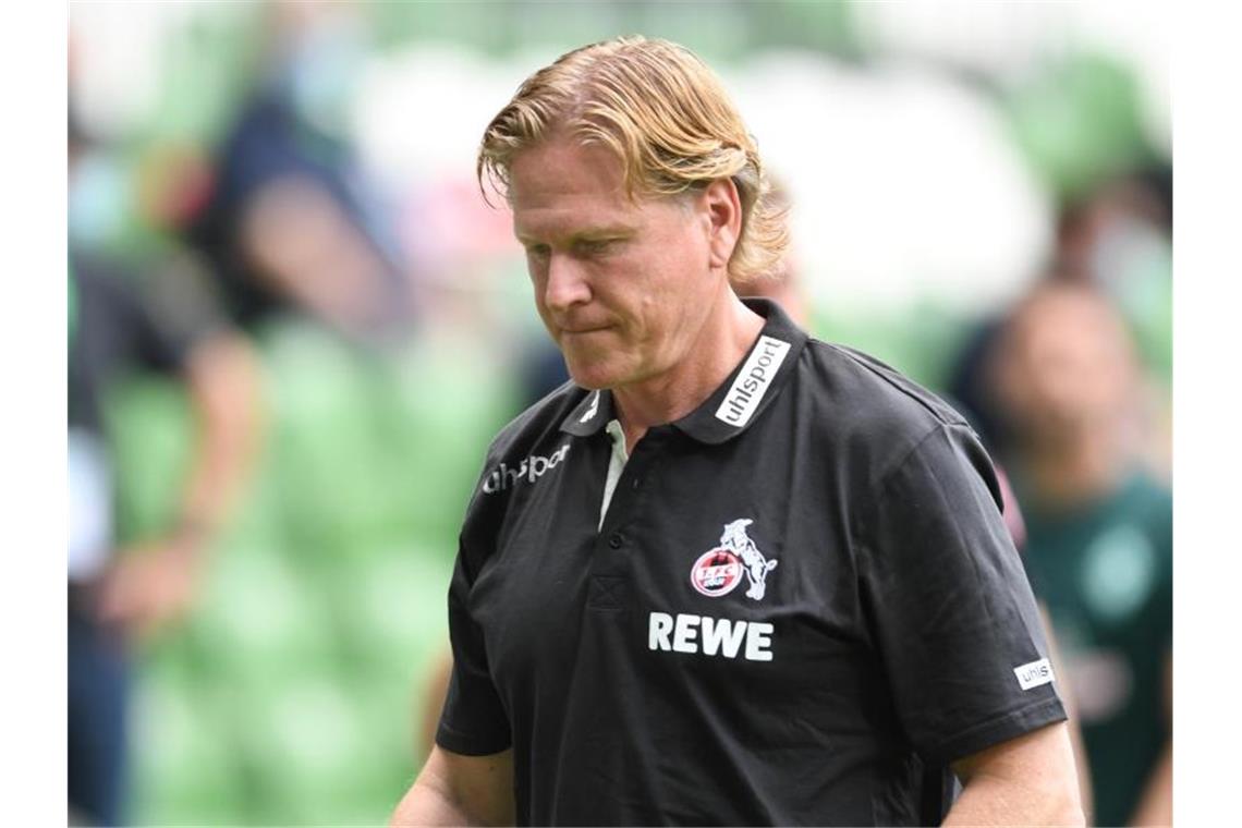 Steht vor der Vertragsverlängerung beim 1. FC Köln: Trainer Markus Gisdol. Foto: Carmen Jaspersen/dpa