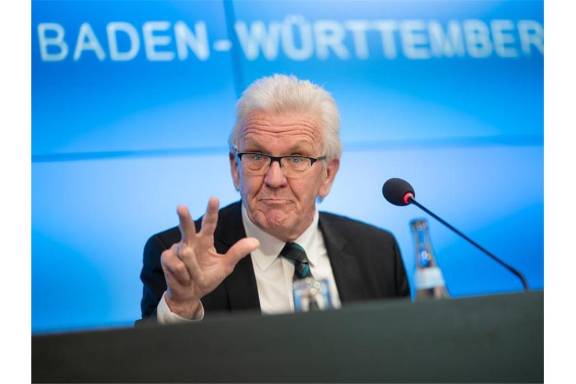 Steht vor einer dritten Amtszeit: Baden-Württembergs Ministerpräsident Winfried Kretschmann. Foto: Sebastian Gollnow/dpa