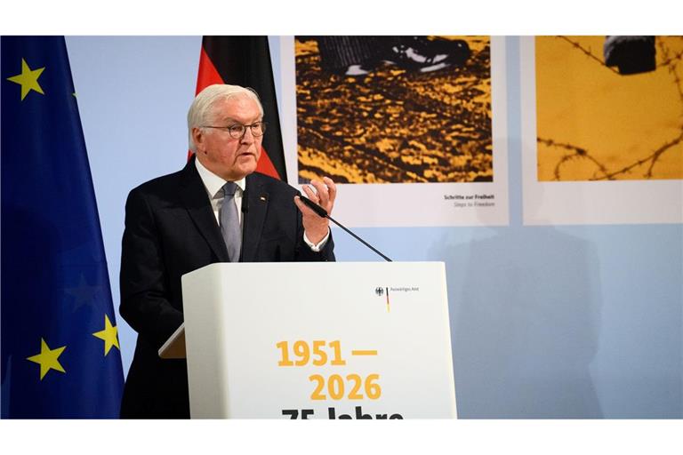 Steinmeier sprach bei der Jubiläumsveranstaltung zu 75 Jahren Wiedergründung des Auswärtigen Amts