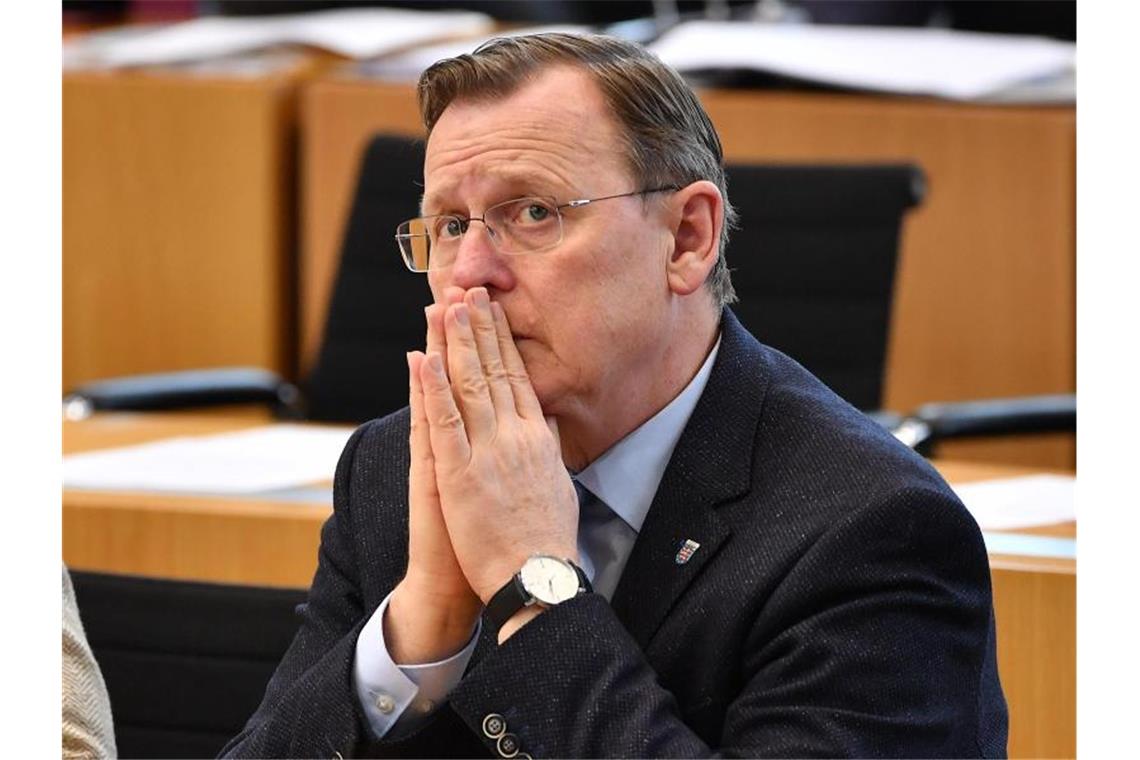 Thüringer Wahl-Eklat wird für GroKo zur Zerreißprobe Stellt sich zur Wiederwahl: Bodo Ramelow. Foto: Martin Schutt/dpa-Zentralbild/dpa