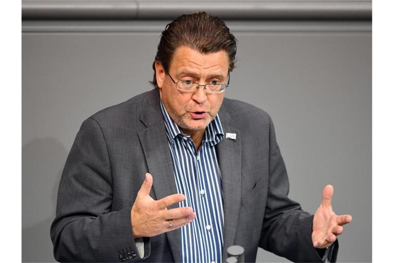 Stephan Brandner während einer Sitzung des Bundestags. Foto: Soeren Stache/dpa-Zentralbild/dpa