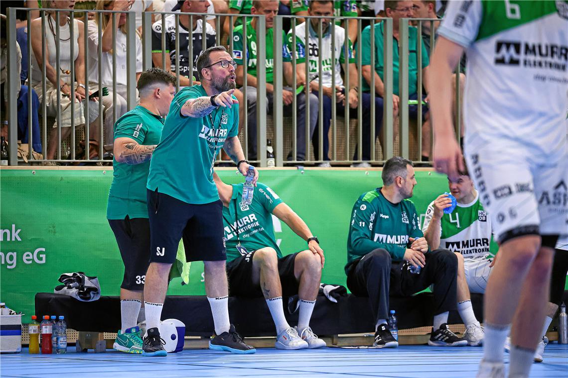 Stephan Just // Handball, Aufstiegsrunde Männer HC Oppenweiler/Backnang vs HC Ei...